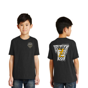 Elite Mamba Basketball Youth Short Sleeve Tee-Black