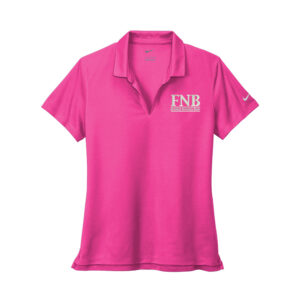 FNB Nike Ladies Dri-FIT Micro Pique 2.0 Polo-Vivid Pink