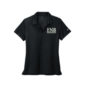 FNB Nike Ladies Dri-FIT Micro Pique 2.0 Polo-Black