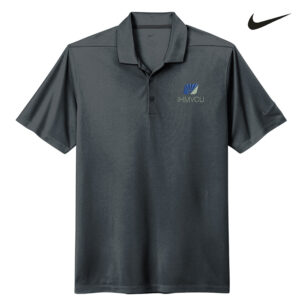 IHMVCU Men Nike Dri-FIT Micro Pique 2.0 Polo  -Anthracite