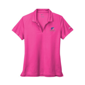 IHMVCU Nike Ladies Dri-FIT Micro Pique 2.0 Polo-Vivid Pink