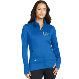 LiveWell OGIO Endurance Ladies Fulcrum Full-Zip-Electric Blue