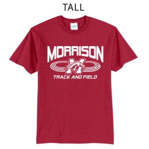 Morrison Tall Short Sleeve Tee-Red