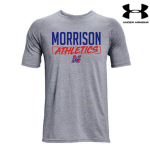 Morrison Men Under Armour Athletics soft cotton blend T-shirt-Steel Grey