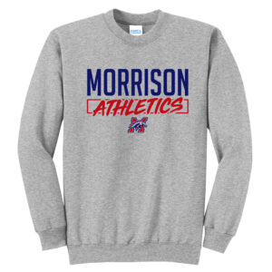 Morrison Unisex Fleece Crewneck Sweatshirt-Athletic Heather