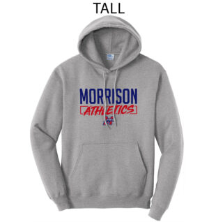 Morrison Tall Fleece hooded Sweatshirt-Athletic Heather