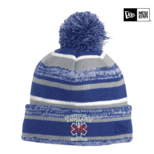 Monticello EMS New Era Sideline Beanie stocking cap-Royal/Grey