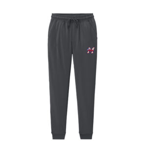 Morrison Baseball Sport-Tek Men Sport-Wick Stretch Jogger-Charcoal Heather Grey