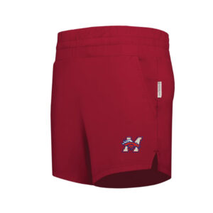 Morrison Baseball Holloway Ladies Ventura Soft Knit Shorts-Red