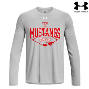 Morrison Baseball Under Armour Men’s Team Tech Long Sleeve-Mod Grey