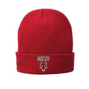 MVTC Team Port and  Company Fleece Lined Knit stocking  Cap-Red