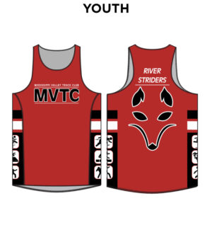 MVTC Team MVTC YOUTH Sublimated Loose Fit Track Tank-Red/Black