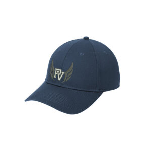 PV Girls Track Field Six-Panel Twill Cap-Navy