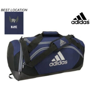 PV Girls Track Field Adidas Team Issue II Medium Duffel -Navy