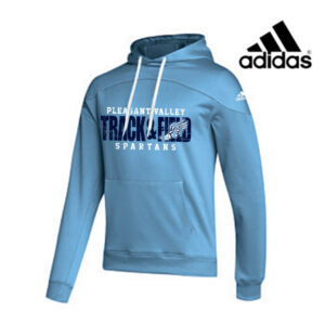 PV Girls Track Field Adidas Stadium PulloverPerformance  Hoodie – Team Light Blue (XL, 2X, 3X)