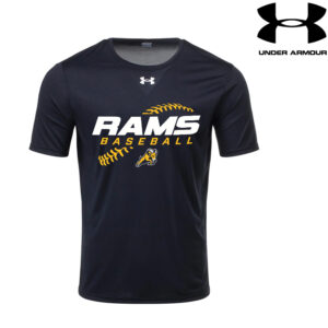 QCA Rams BB Under Armour short sleeve Men’s Team Tech Tee-Black