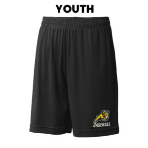 QCA Rams BB YOUTH Sport-Tek PosiCharge Competitor Pocket Short