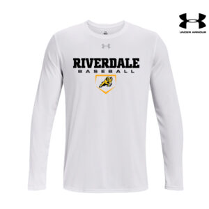 Rams Baseball Under Armour Men’s Team Tech Long Sleeve-White