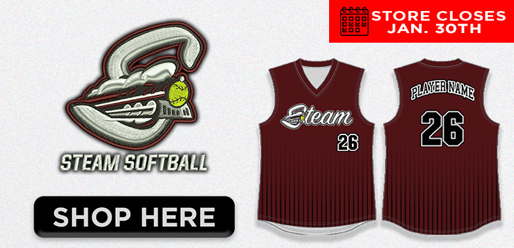 Read more about the article STEAM SOFTBALL TEAM GEAR 2025