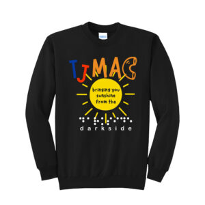 TJ Mac Unisex Fleece Crewneck Sweatshirt-Black