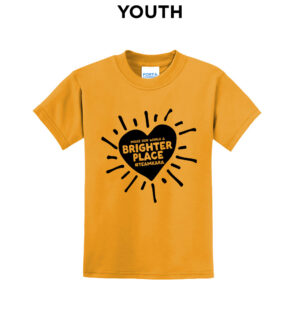 Team Kara Youth Short Sleeve Tee-Gold