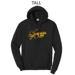 Team Kara Tall Fleece Hooded Sweatshirt-Black