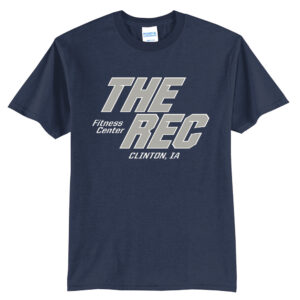 The Rec Unisex Basic Short Sleeve Tee-navy