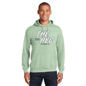 The Rec Unisex Pullover Hooded Sweatshirt-Mint