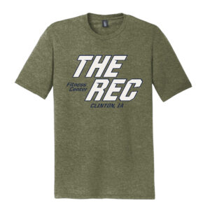 The Rec Unisex Premium Short Sleeve Tee-Military Green Frost