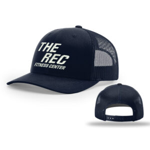 The Rec Richardson Pro Crown Mesh Back solid color Adjustable back cap Solid-navy