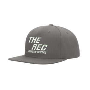 The Rec Richardson Pinch Front Structured Snapback Cap-Flint Grey