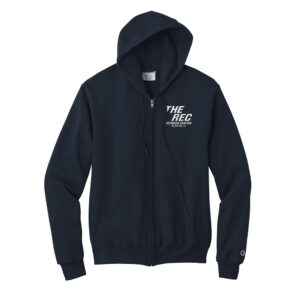 The Rec Men Champion Full-Zip Hooded Sweatshirt-Navy