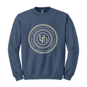 UD Theological Unisex Fleece Crewneck Sweatshirt-Indigo