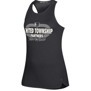 UT Girls Track Field Adidas Women’s Game Mode Training Tank – Carbon Black