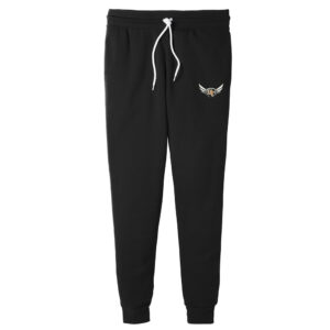 UT Girls Track Field Bella and Canvas Unisex Jogger Sweatpants-Black