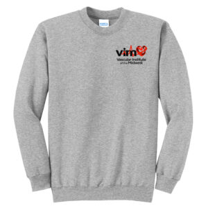 VIM Unisex ore Fleece Crewneck Sweatshirt-Athletic Heather