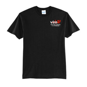 VIM Unisex Basic Short Sleeve Tee-Black