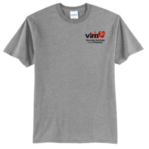 VIM Unisex Basic Short Sleeve Tee-Athletic Heather