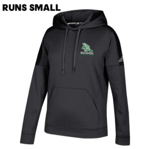 Aux Sable Track Field Adidas Womens Team Issue Hooded Sweatshirt -Black  Melange  RUNS SMALL (S, XL, XXL)