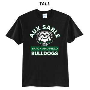 Aux Sable Track Field Tall Short Sleeve Tee-Black