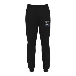 BSA Badger men tech fleece jogger pant w/rib cuff bottom (sweatpant)-Black