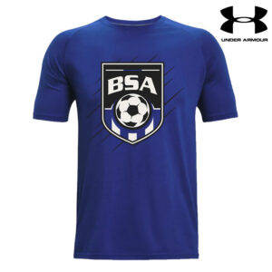 BSA Under Armour Athletics soft cotton blend T-shirt-Royal