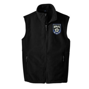 BSA Port Authority Value Fleece Vest-Black