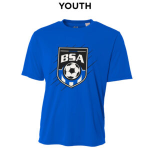 BSA YOUTH Cooling Performance Tshirt-Royal