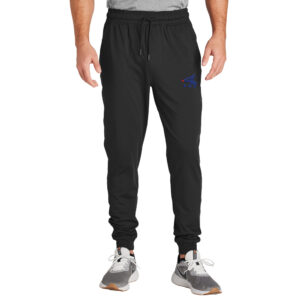 Baseball 365 Men Sport-Tek Sport-Wick Stretch Jogger-Black