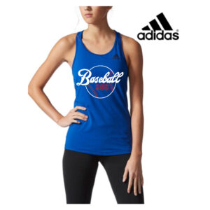 Baseball 365 Adidas Women’s Performer Baseline Tank-Collegiate Royal