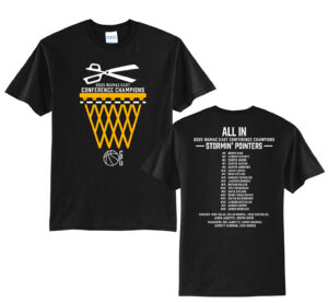 CPU BB Conference Champs Unisex Short Sleeve Tee-Black