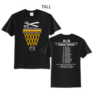 CPU BB Conference Champs Tall Short Sleeve Tee-Black