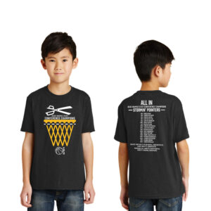 CPU BB Conference Champs Youth Short Sleeve Tee-Black