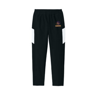CD Soccer Sport-Tek Youth Travel Pant-Black/White